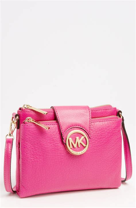 bright pink michael kors bag|michael kors pink bag sale.